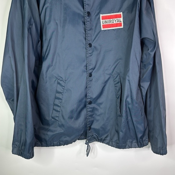 Vintage Uniroyal Eau Claire, Wi Button Up Lightweight Jacket Large - Picture 3 of 12